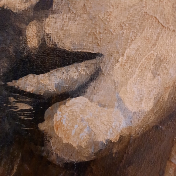 Captivating Original ALAN LOFSNESS Portrait Oil Painting MCM Female Signed Frame - Picture 7 of 13